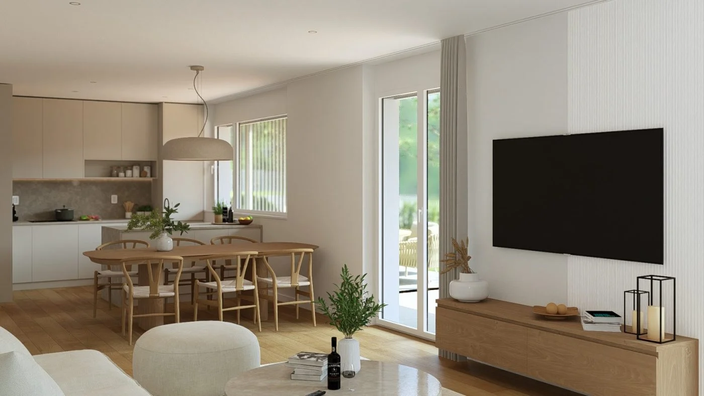 Wohnraum Richtung Terrasse