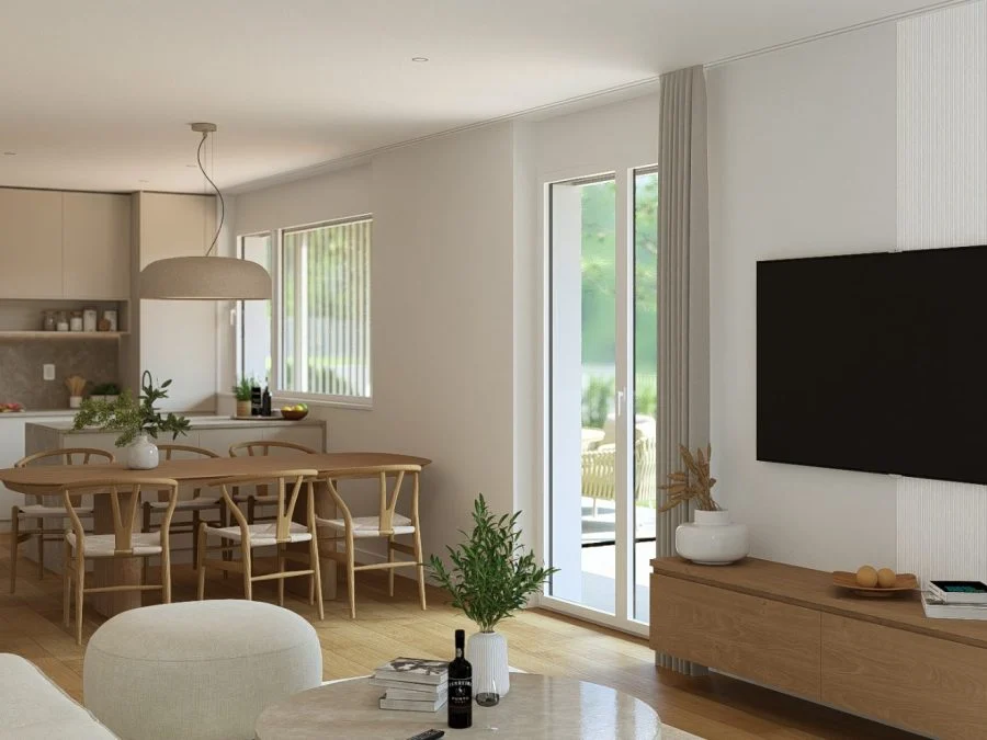 Wohnraum Richtung Terrasse